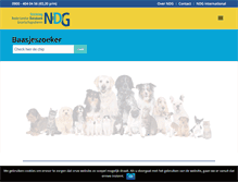 Tablet Screenshot of ndg.nl